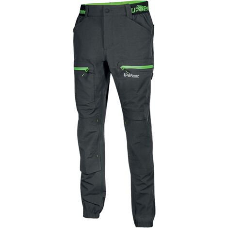 Pantalone Asphalt Grigio/Verde taglia M Horizon U-Power