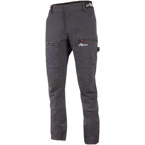 Pantaloni da Lavoro U-Supremacy Horizon Asphalt Grey U-POWER - Taglia S