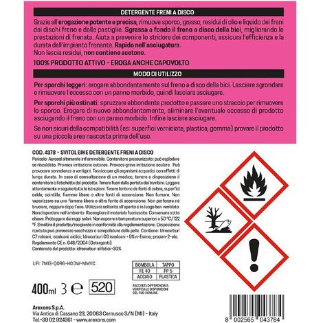 Igienizzante sanificante antiodore scarpe bici 50 ml.