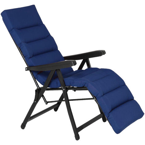 Sdraio Bomber con Poggiapiedi 6 Posizioni FERLIVING - colori assortiti