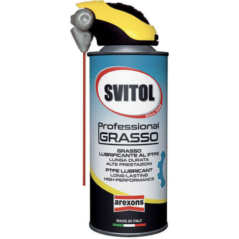 SVITOL Grasso Lubrificante Spray Arexons 4120 ad Alte Prestazioni PTFE - ml. 400