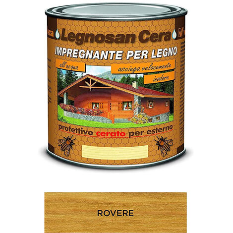 Impregnante all'Acqua Legnosan Cera 750 ml VELECA - Rovere