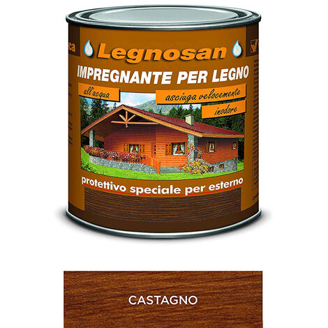 Legnosan Castagno Idrorepellente Allacqua Ml 750 Veleca - Veleca