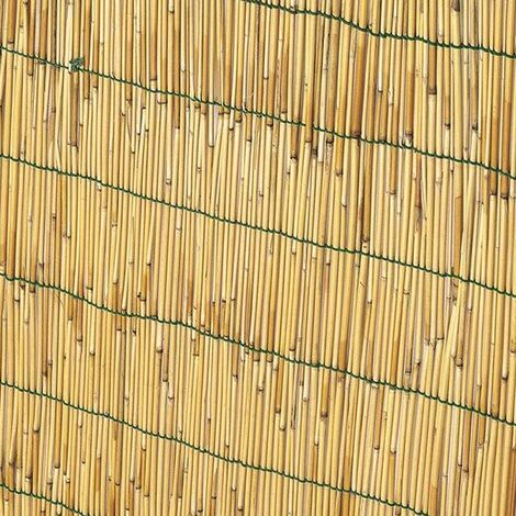 Arella frangivista ombreggiante in canne di bamboo cm 150x500 da giardino esterno balcone terrazzo (1/5)