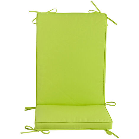 Cuscino per Poltrona Box Verde Mela FERLIVING - Schienale Medio 93x41x5 cm