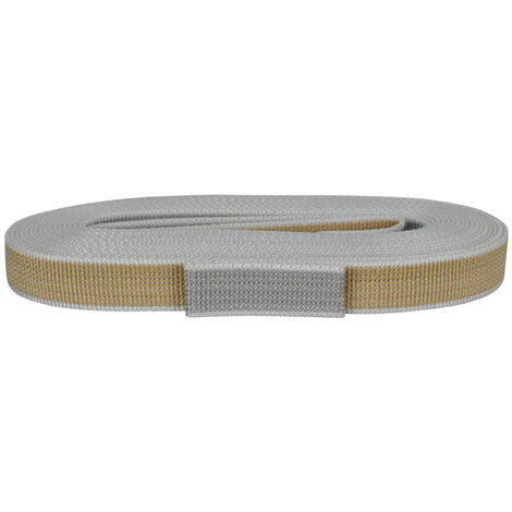 Cintino Per Tapparelle Home System 50 Mt - Bicolore Grigio/Avana, Larghezza 2 Cm, Cotone - Foto 6