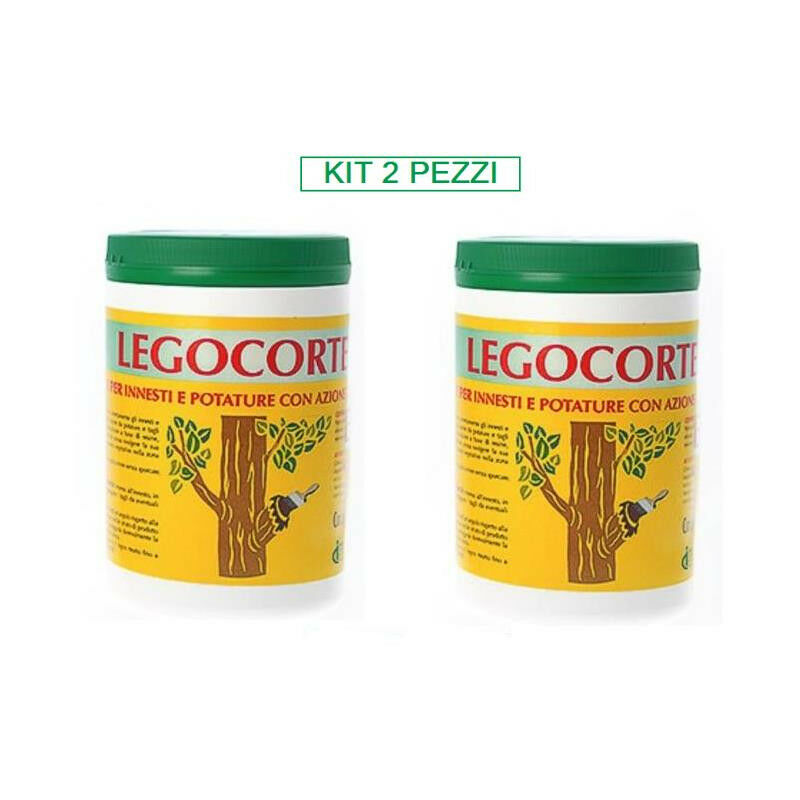 COPYR Kit 2 pezzi Mastice per innesti Legocortex kg 1