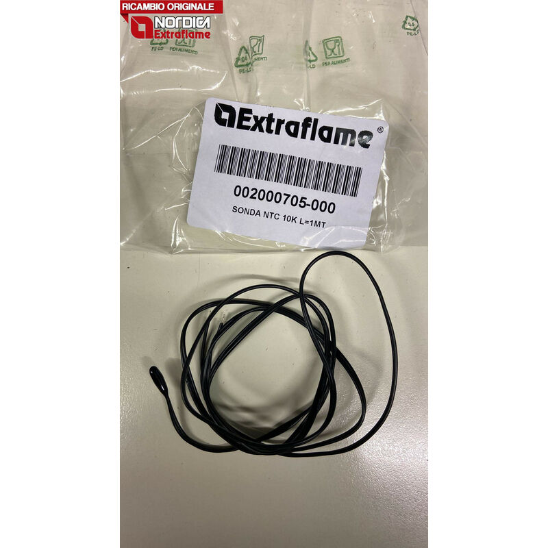 EXTRAFLAME - 002000705 - Sonda termica 10 k lunghezza 1 mt