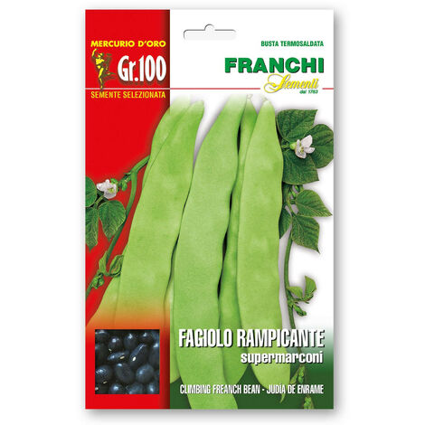 FRANCHI SEMENTI - Semi fagiolo rampicante SUPERMARCONI