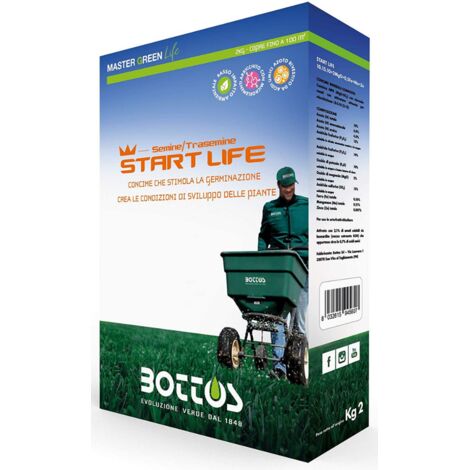BOTTOS - START LIFE / 2 Kg - Concime per prato