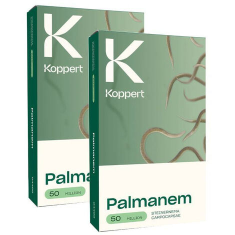 KOPPERT Kit 2 Confezioni Palmanem 50 milioni di nematodi