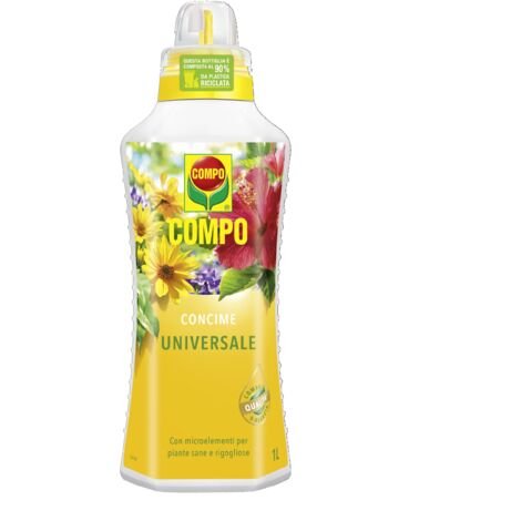 COMPO Concime Liquido Universale, Con Microelementi, Per piante sane e rigogliose, 1l (1/4)