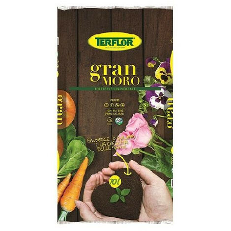 TERFLOR - Terriccio GRAN MORO 70 lt