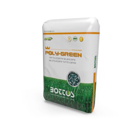 Bottos POLY GREEN 18-8-12 Concime prato cessione controllata UNIVERSALE 25 KG (1/3)