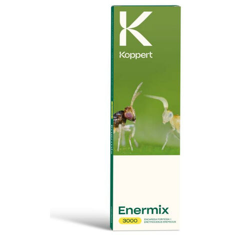 Enermix Koppert - 3000 pupe - Parassidoide per MOSCHE BIANCHE