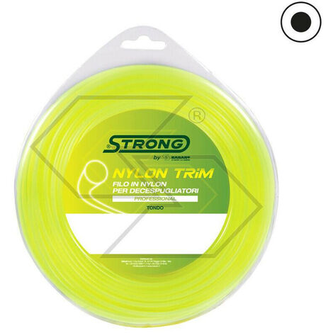 Valva filo per decespugliatore STRONG sezione tonda Ø 2.4 mm lunghezza 100 m