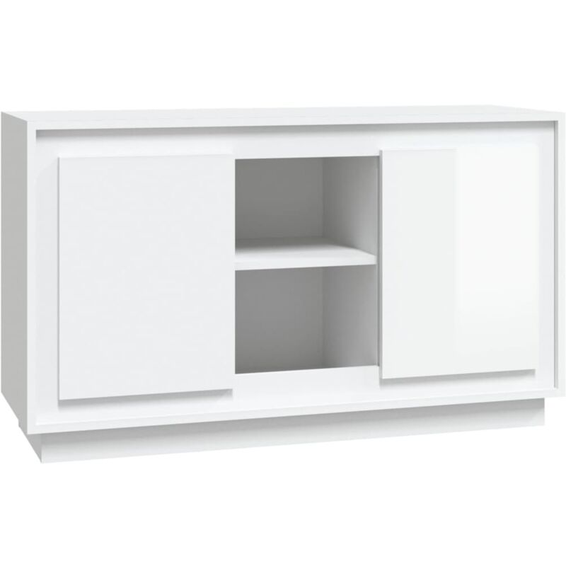 Credenza Buffet - Mobile da Cucina Bianca 80x30x60 cm in Legno Multistrato  BV968655 - BonneVie