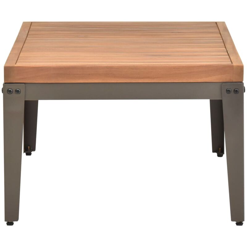 Tavolino Basso da Caffè - Tavolino da Salotto Rovere Marrone 100x60x42 cm  Legno Multistrato BV275494 - BonneVie