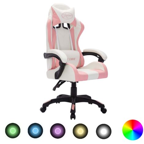 Tappetino Per Sedia Gaming DEALZOOM Con Luci RGB 119cm, Antiscivolo Per Pavimenti In Legno