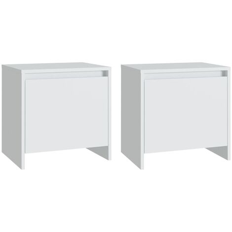 Yaheetech Set 2 Comodini Da Letto Con Cassetto E Scomparto Comodini Moderno Mobiletto Da Camera Da Letto Porta Lampade 40 X 40 X 55 Cm Legno Quercia Chiaro 81762056