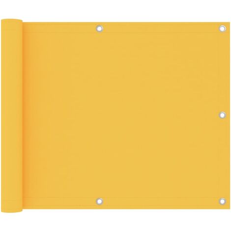 Paravento Da Balcone 75x400 Cm - Tessuto Oxford Impermeabile, Per Privacy E Sole, Con Occhielli E Corda - Foto 4