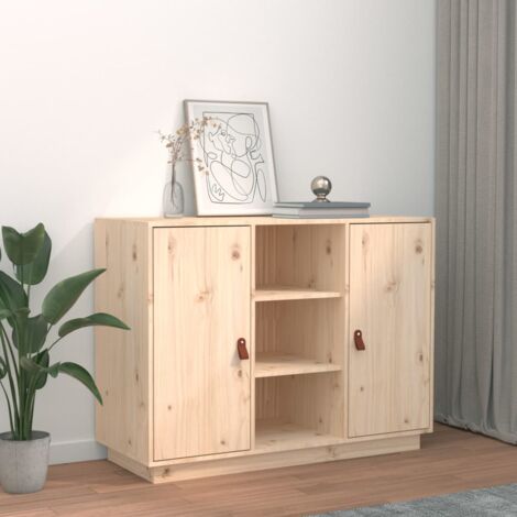 Mobile TV Con Ruote VidaXL 80x40x45 Cm - Bianco, 4 Ripiani Aperti, In Truciolato, Con Ruote Bloccabili