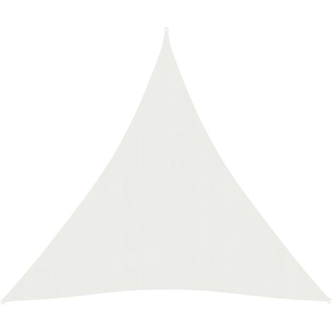 vidaXL Vela Parasole 160 g/m² Triangolare Terracotta 3x4x4 m in HDPE