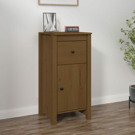 Panchina In Legno Di Pino Massiccio - Per Cucina O Sala Da Pranzo, Lunghezza Da 85 A 135 Cm, Colore Noce, Con Ripiano Sotto Sedile
