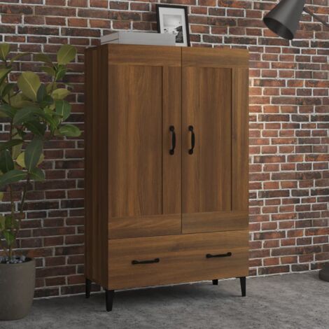 TJROO Credenza Con Ante 70x31x115 Cm Armadietto Con Ante Mobile - 8