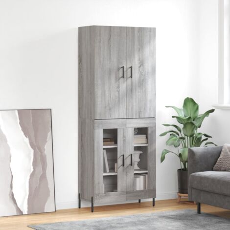VidaXL Tavolo da Pranzo Grigio Sonoma 120x60x76 cm Legno Multistrato | Leroy Merlin