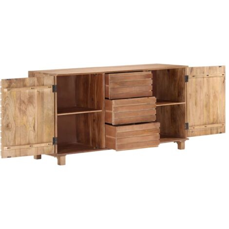 Credenza Moderna，Madia da cucina，Mobile Buffet，Armadio da Cucina Moderna  150x50x81 cm in Legno Massello