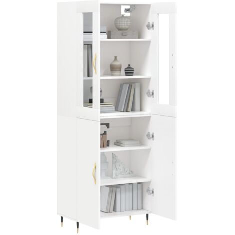 Credenza Alta Soggiorno 69,5x34x180 cm Buffet Alta Dispensa Salvaspazio  Mobile Dispensa Alto Armadio Dispensa Cucina Mobile Alto Cucina Mobile  Portaoggetti Grigio Sonoma : : Casa e cucina