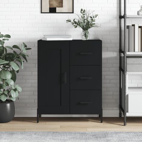 Credenza Cucina Hzuaneri Con Prese USB E Luci LED - Mobile Multiuso Bianco 40x100x180cm