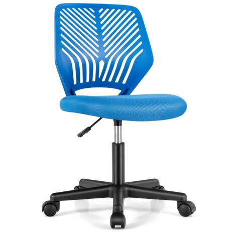 Sedia ergonomica da ufficio da gaming in rete per ufficio a casa, Sedia girevole con poggiatesta Nero