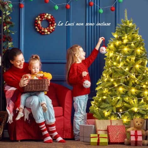 Alberi di Natale con aghi in pvc