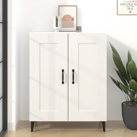 Credenza Buffet - Mobile da Cucina Bianca 69,5x34x90 cm in Legno  Multistrato BV237057 - BonneVie