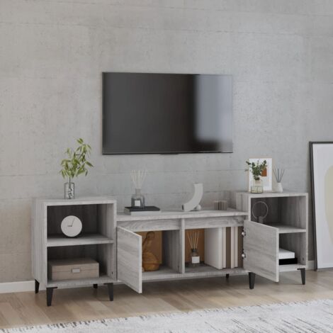 VidaXL Mobile Porta TV Bianco 102x35,5x47,5 cm in Legno