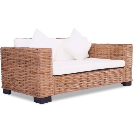 Divanetto in rattan 3 posti St Tropez