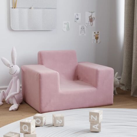 Divano Letto Pieghevole Bambini 100x60cm - 2 In 1 Con Schiuma E Cuscino - Foto 7