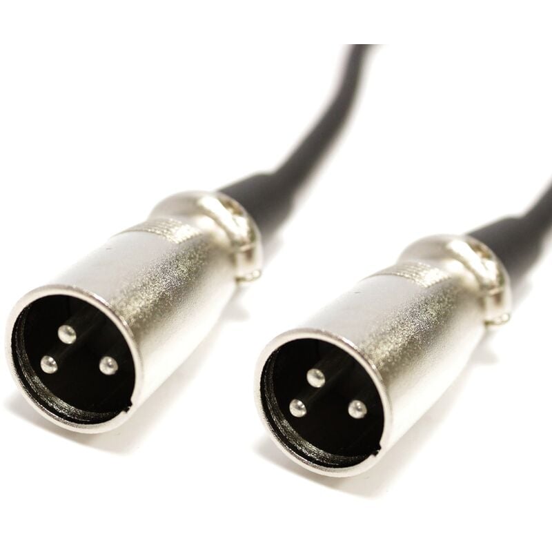 CableMarkt - Cavo DMX 512 con connettori XLR a 3 pin maschio a XLR a 3 pin