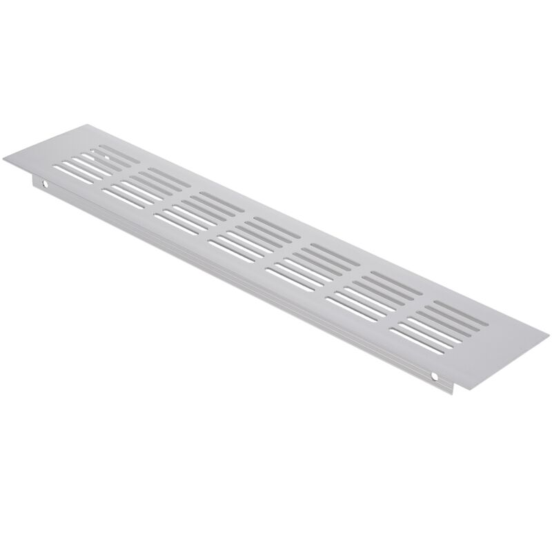 Griglia di ventilazione in alluminio per zoccolo 200 x 60 mm