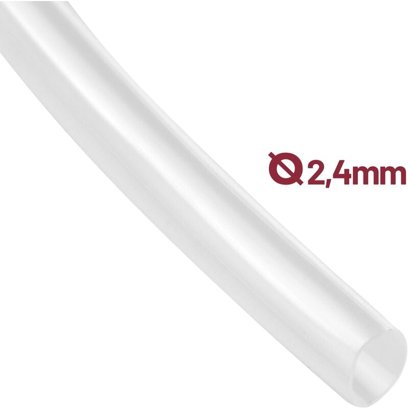 Tubo termorestringente 4,8mm 1mt trasparente