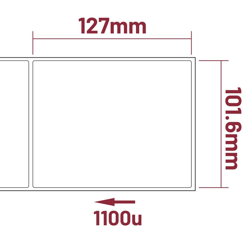 1100 ETICHETTE ADESIVE TRASPARENTI ROTONDE/PERFETTI PER CHIUDI BUSTA E  PACCHETTI REGALO/STAMPABILI CON STAMPANTI TERMICHE (DIAMETRO 32 MM) :  : Cancelleria e prodotti per ufficio