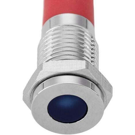 CableMarkt - Spia LED blu 220VAC da 8 mm