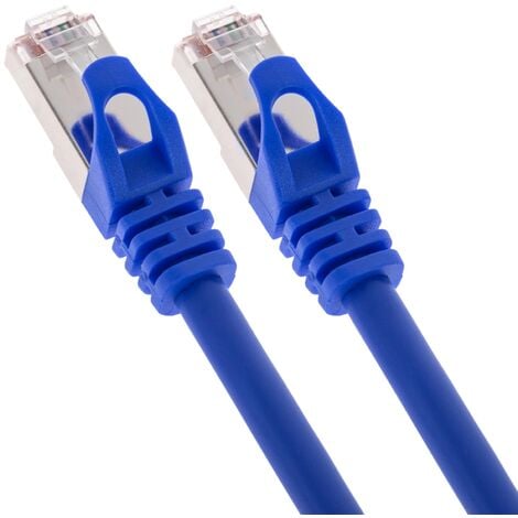 Cavo di Rete FTP con Connettore RJ45 Cat. 6A Blu 2 m