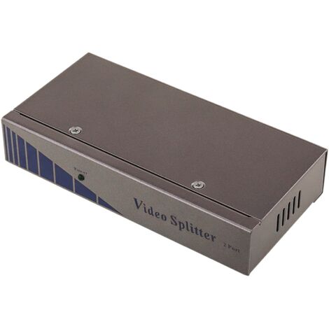 CableMarkt - Sdoppiatore video VGA/XGA/SVGA a 2 porte 2048 x 1536p a 350 MHz