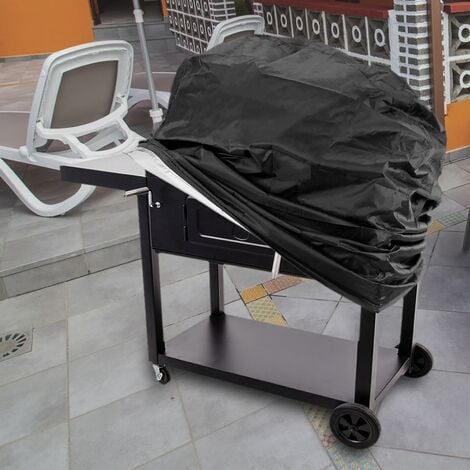 Copertura per barbecue 170 x 61 x 117 cm rettangolare. Protettivo per BBQ da  tessuto impermeabile