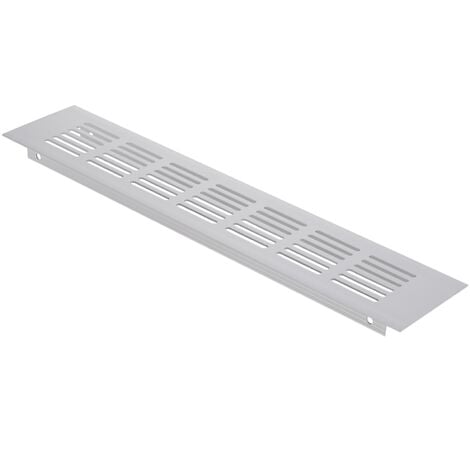 PrixPrime - Griglia di ventilazione in alluminio per zoccolo 300x60 mm