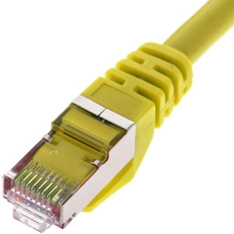 Cavo di rete LSHF UTP con connettore RJ45 Cat. 6 grigio 25 cm