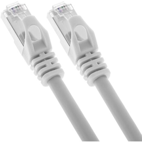 Cavo di Rete FTP con Connettore RJ45 Cat. 6A Bianco 1 m